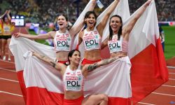Lekkoatletyczne ME - Polki ze srebrem w sztafecie 4x100 m