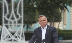 Prezydent Duda w Kijowie: Ukraina broni swojej niepodległości wobec rosyjskiej agresji