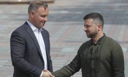 W Warszawie uroczyste obchody Dnia Niepodległości Ukrainy i przesłanie prezydentów Zełeńskiego i Dudy