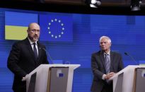 Ukraiński premier apeluje w Brukseli do państw Unii o więcej nowoczesnego uzbrojenia