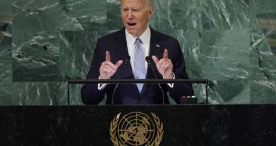 Biden: Rosja chce wymazać Ukrainę z mapy świata