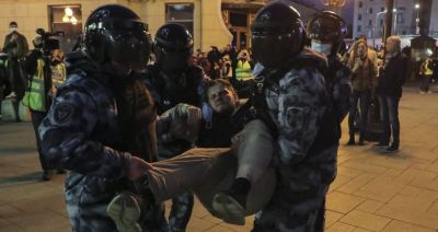 Rosja: 190 zatrzymanych uczestników akcji przeciwko mobilizacji, zaczęły się zatrzymania w Moskwie