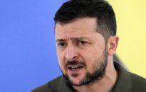 Prezydent Zełenski w Babim Jarze: zbrodnie przeciw ludzkości popełniane są dziś na Ukrainie