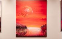 Krajobrazy z tajemnicą - obrazy Barbary Hubert [GALERIA]