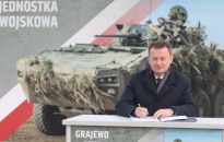 Szef MON: po 28 latach do Grajewa wróci Wojsko Polskie