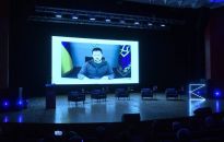 Prezydent Ukrainy Zełenski podczas konferencji w Kownie: pomagając Ukrainie, Europa walczy o swoją tożsamość 