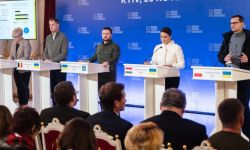 Prezydent Ukrainy: chcemy wysłać z Ukrainy 60 statków ze zbożem do najbardziej potrzebujących państw