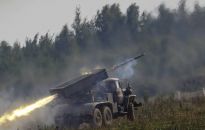 Ukraina: minionej doby rosyjska armia przeprowadziła ponad 50 ostrzałów z wyrzutni rakietowych