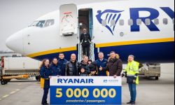 5-milionowy pasażer Ryanaira na lotnisku w Jasionce!