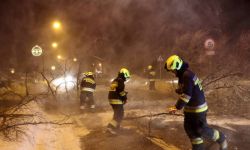 PSP: ponad 800 interwencji strażaków w związku z opadami śniegu