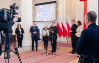 Dziennikarze na spotkaniu opłatkowym z wojewodą