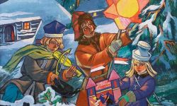 Wigilijne zwyczaje w Dylągowej k. Dynowa