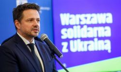 Prezydent Warszawy Rafał Trzaskowski pojechał do Kijowa