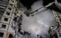 Ukraina: w Dnieprze zakończono akcję ratunkową; w ostrzale bloku zginęły 44 osoby