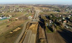 400 m estakada w Racławówce na S19 Rzeszów - Babica