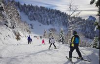 Śnieg jest, ale na nartach można jeździć tylko na Gromadzyniu