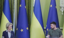 Ukraina: Zełenski rozmawiał z von der Leyen o przedłużeniu sankcji wobec Rosji