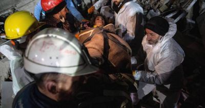 Turcja: po niemal 150 godzinach od trzęsienia ziemi ratownicy wciąż wyciągają spod gruzów żywe niemowlęta i dzieci