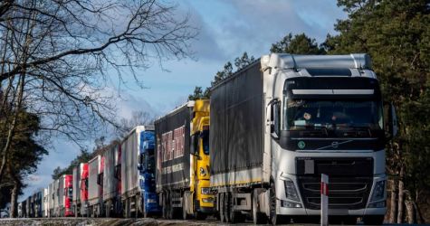 MSWiA: od wtorku od godz. 19 ograniczenie ruchu dla białoruskich ciężarówek na przejściu Kukuryki-Kozłowicze