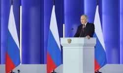 Putin ogłosił zawieszenie udziału Moskwy w amerykańsko-rosyjskim porozumieniu o redukcji zbrojeń strategicznych Nowy START