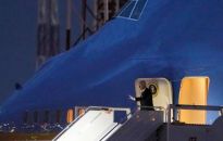 Air Force One z prezydentem Bidenem na pokładzie odleciał z lotniska Chopina w Warszawie