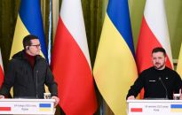 Prezydent Zełenski: pierwsze czołgi dotarły z Polski i będą wzmacniać naszą obronę