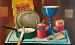 Henryk Waniek z lekcją martwej natury w Rzeszowie