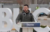 Prezydent Zełenski: świat zobaczył zło na ulicach Buczy i obudził się