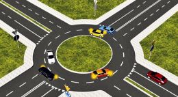 Na rondzie - czy wolno jechać dookoła ronda prawym pasem ruchu?!