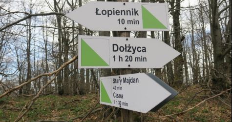 Bieszczady. Na Łopiennik nowym szlakiem z Cisnej