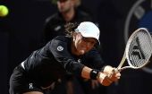 Turniej WTA w Rzymie - Świątek skreczowała w ćwierćfinale z Rybakiną