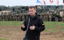 Szef MON: do Polski przybył włoski niszczyciel rakietowy