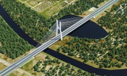 Rzeszów z nowym 400-metrowym mostem 