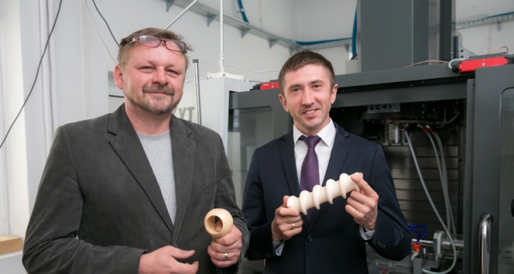 Od lewej Janusz Świder, Marek Grabowy Fot. Tadeusz Poźniak