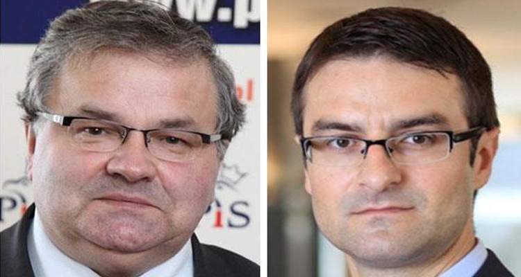 Od lewej Stanisław Ożóg i Tomasz Poręba