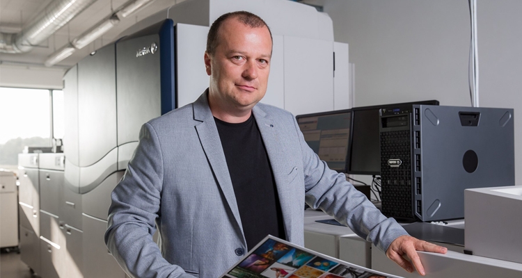 Piotr Leszczyński, rzeszowianin, założyciel i prezes CyfrowaFoto Sp. z o.o. Fot. Tadeusz Poźniak