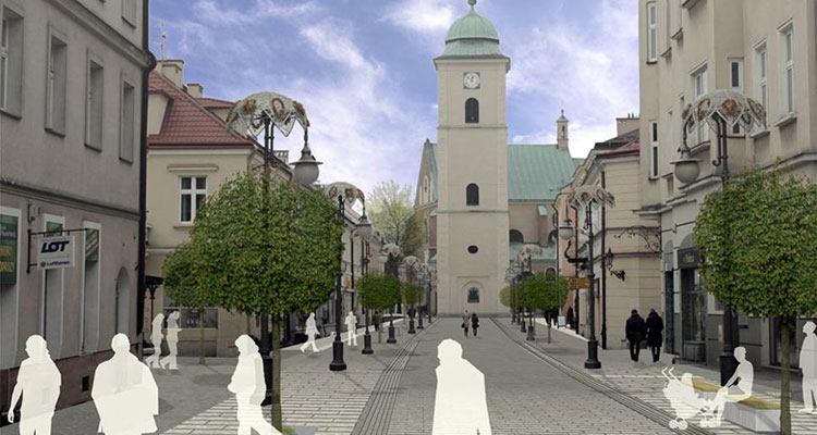 Można kupić płytę chodnikową na ul. 3-go Maja ze swoim nazwiskiem