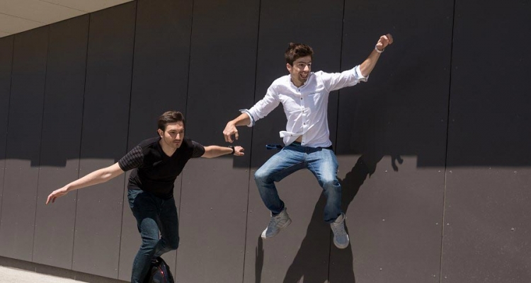 Od lewej Waldemar Bieniek oraz Gabriel Myśliwiec Fot. Tadeusz Poźniak