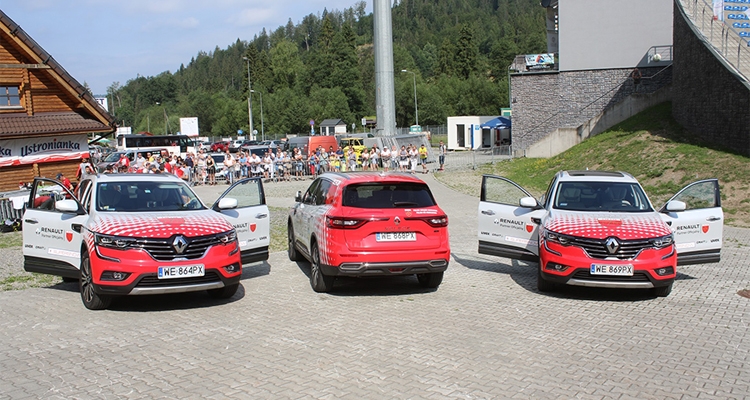 Nowe Renault KOLEOS dla Polskich skoczków