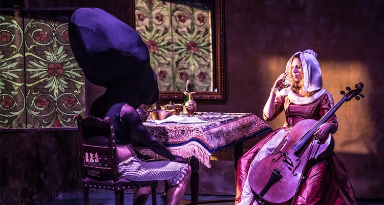 fot. Natalia Kabanow z przedstawienia ,,Bzik. Ostatnia minuta" Teatru Współczesnego w Szczecini