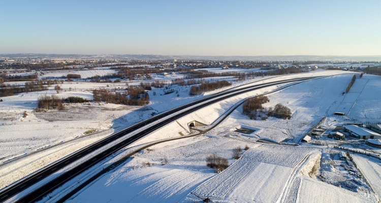 S19 na odcinku Świlcza-Rzeszów Południe. Fot. GDDKiA oddział Rzeszów