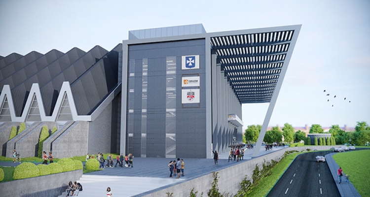 Projekt rozbudowanej Hali Podpromie